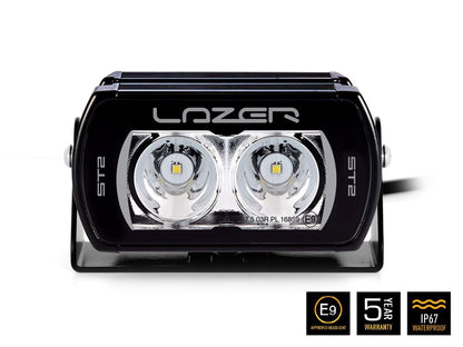 Lazer ST2 Evolution Extra Light Ramp 5" (124 mm) - Produkt set fra siden | Lazer