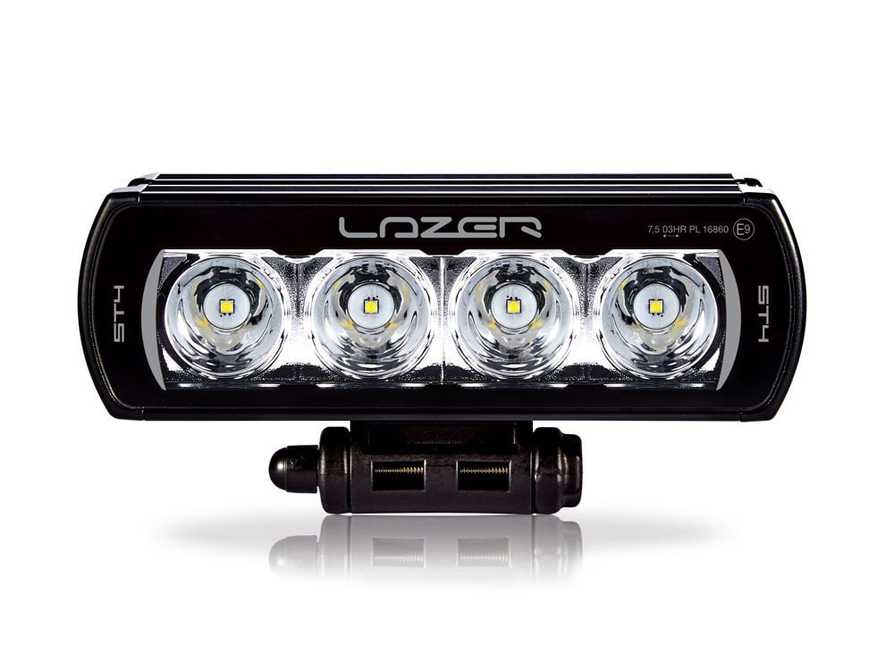 Lazer ST4 Evolution ekstra lysrampe 8" (204 mm) - produktbillede set forfra | Lazer