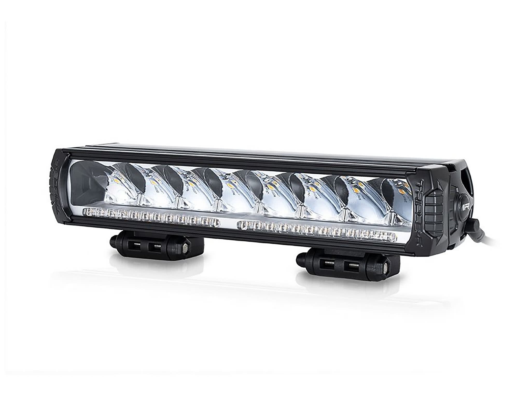 Lazer Triple - R 1000 Std LED Sort ekstra lysrampe 16" (410 mm) - Produktbillede set forfra | Lazer