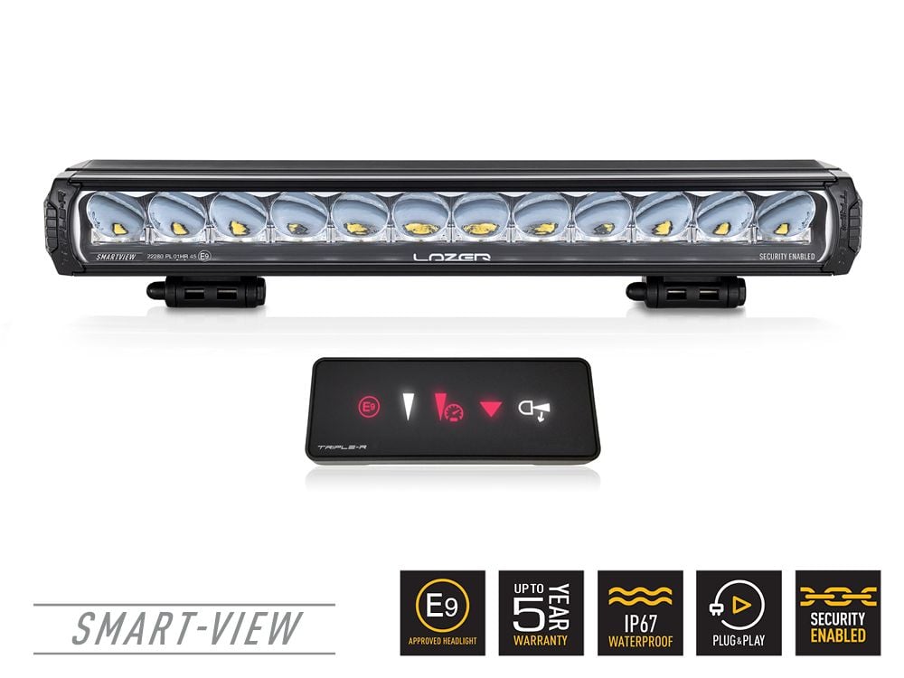 Lazer Triple – R 1250 Smartview ekstra lysrampe 23" (590 mm) – ekstra billede | Lazer