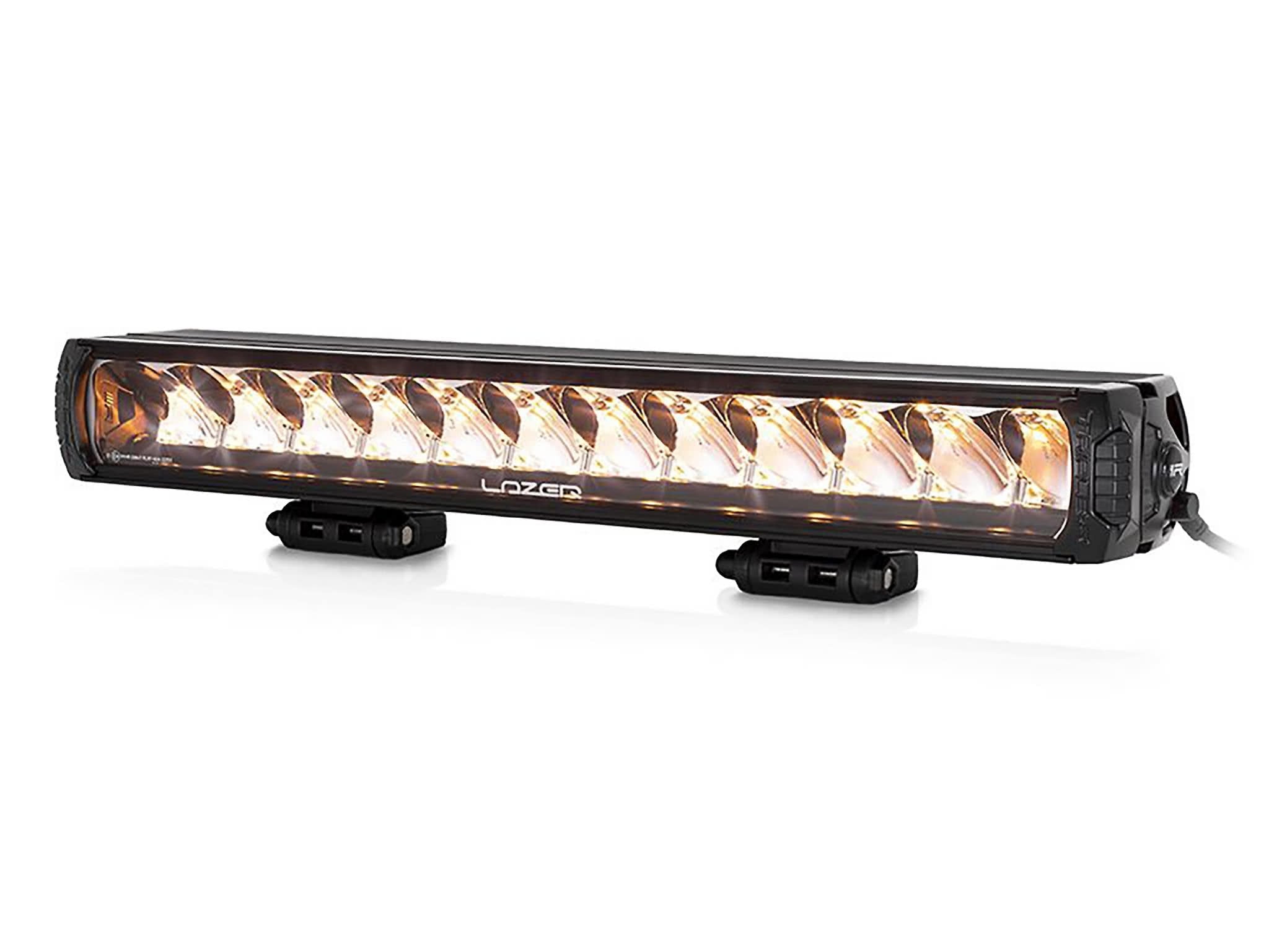 Lazer Triple – R 1250 Std e.light rampe 23" (590 mm) pos.lys – nærbillede detaljer | Laser