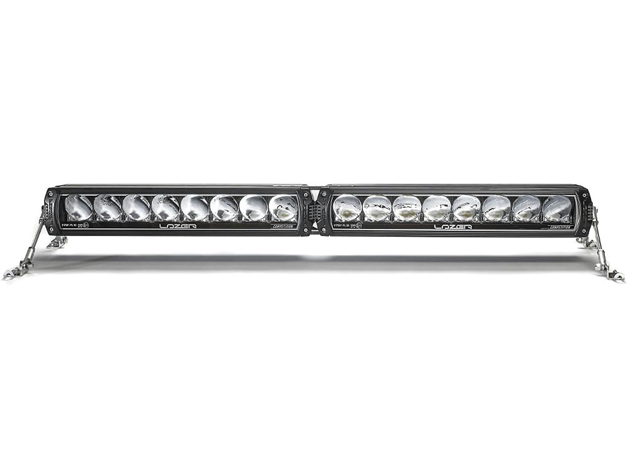 Lazer Universal Lamp Mounting System 2 Ramper - Produktbillede set forfra | Laser