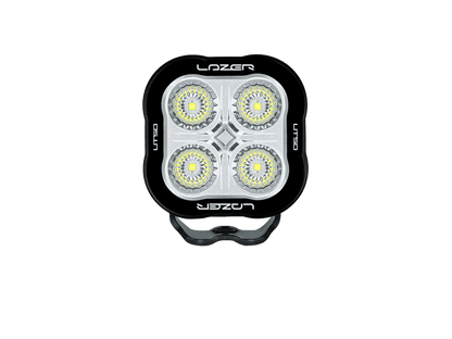 nærbillede af detaljer og materialer fra Lazer Utility – 50 – Baglygte & Flash Light – Lazer