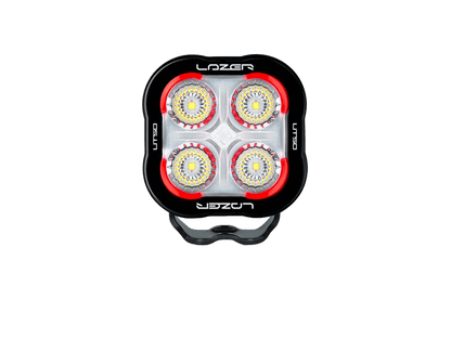 Lazer Utility – 50 – Rød baglygte – Produktbillede forfra | Laser