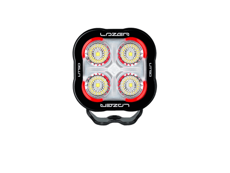 Lazer Utility – 50 – Rød baglygte – Produktbillede forfra | Laser