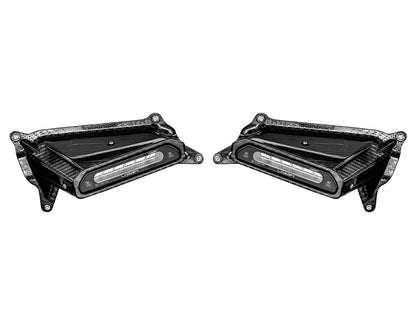 Lazer Left Ekstra lyskasse Rally 1x Linear – 6 Elite Skoda R5 – produktbillede forfra | Laser