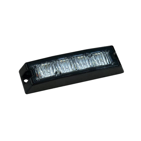 produktbillede forfra, der viser Flash light Slimline 4LED R65 Blue - LEA