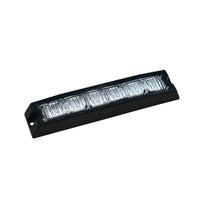 produktbillede forfra, der viser Flash light Slimline 6LED R65 Blue - LEA