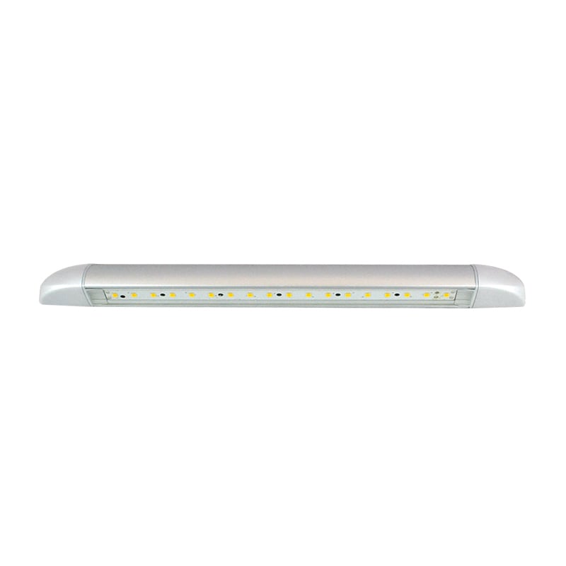 produktbillede forfra, der viser Interiørlampe Markise 260mm – Sølv – LEA