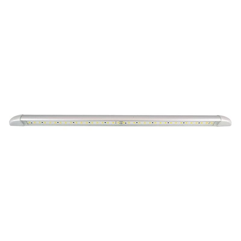 produktbillede forfra, der viser Interiørlampe Markise 443mm – Sølv – LEA
