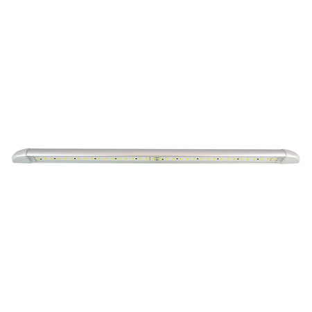 produktbillede forfra, der viser Interiørlampe Markise 443mm – Sølv – LEA
