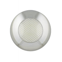 produktbillede forfra med interiørlampe Ø143mm – Krom – LEA