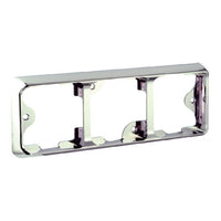 Lamperamme 3x100 - serie Krom - produktbillede forfra | LEA