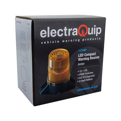 LED kompakt advarselslys - emballage og indhold | LEA
