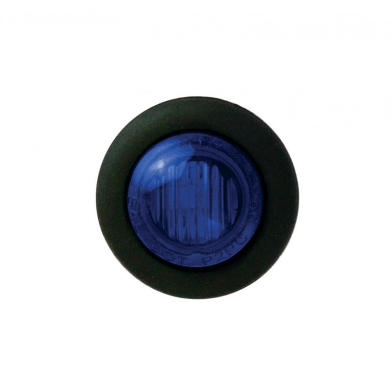 Round Marking 28mm Blue - produktbillede forfra | LEA