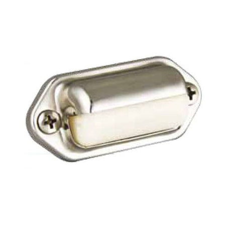 Trinlampe Krom – Elfenben – produktbillede forfra | LEA