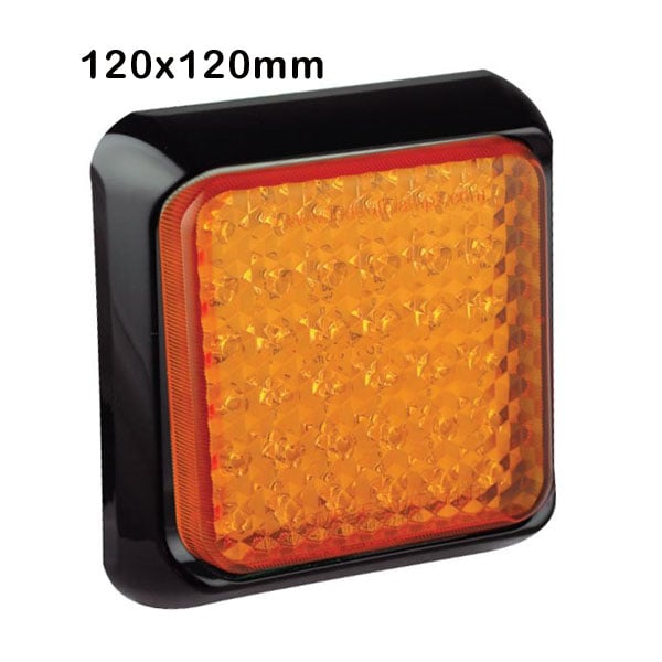 LED Blinklygte 100AME - produktbillede forfra | LEA