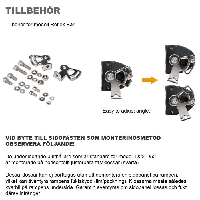 LED ekstralys ® D-serien Sidemontering – LUXTAR – nærbillede detaljer | LUXTAR