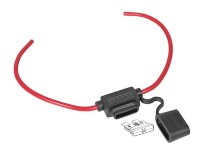 LED extraljus Säkringshållare / Fusebox 1xGM 4mm2 – LUXTAR - Carlevel - Belysning > Extraljus