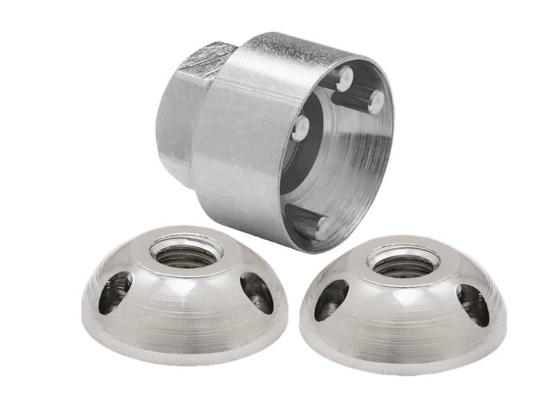 LED extraljus Stöldskyddsmutter TFIX M8 (2st) – LUXTAR - Carlevel - Belysning > Extraljus