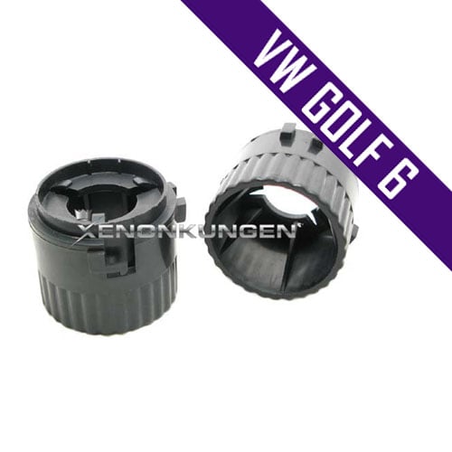 LED - lampa Lamphållare VW Golf 6 – LUXTAR - Carlevel - Halvljus & helljus bil