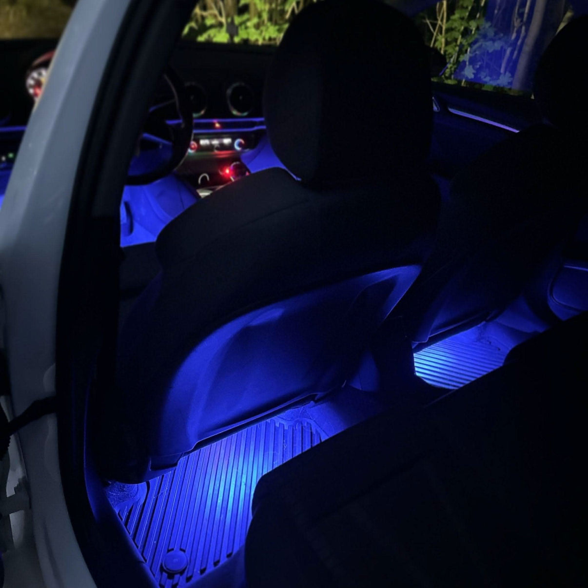 LED indvendig belysning med app-kontrol - farve og lysstyrke, der kan tilpasses | Bil & Hjem - Carlevel - 