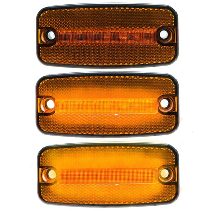 LED-markeringslampa – 12–24V DC – 111 × 51 × 24 mm - Carlevel AB - Fordon och delar > Fordonsdelar > Belysning