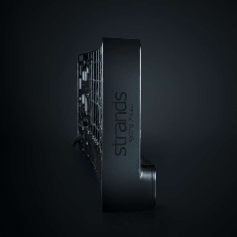 LED-ramp D-Line 20″ Strands Lighting Division – vit/orange positionsljus + inbyggt relä – närbild detaljer