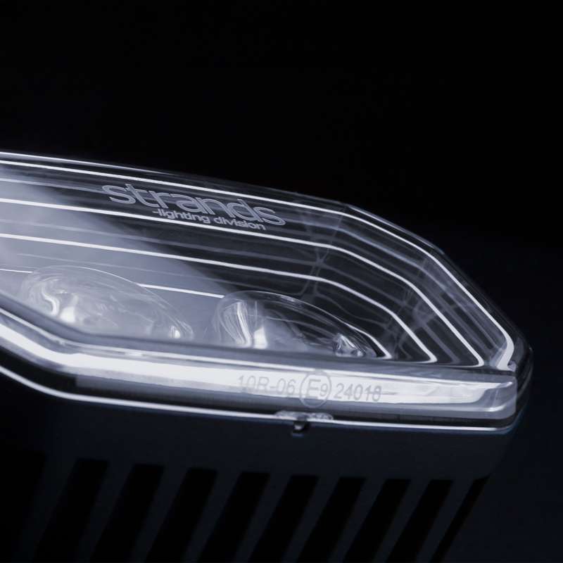 LED-rampe FOR9T Light Pod 4" 2600 lm - Hvid/Orange Pos-lys - dimensionsspecifikation | Carlevel