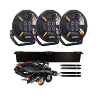 Swedstuff LDL - 01 9″ LED Ekstra lys sæt 3 - pakke - Komplet pakke - Carlevel - 