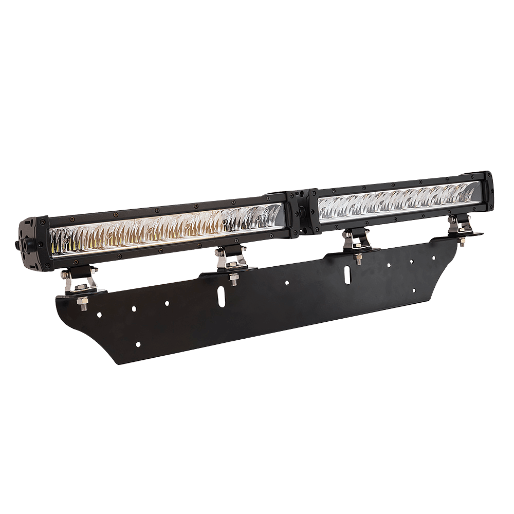 LED rampepakke DBL X16 Spot - 320 W 93 cm - forfra produktbillede | LUXTAR