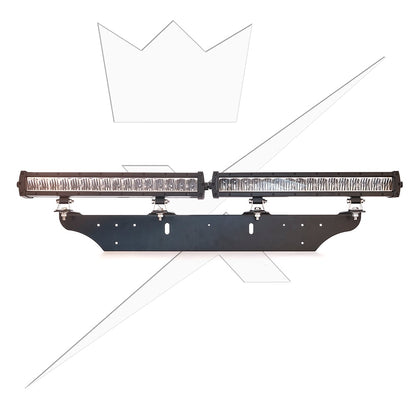 LED rampepakke DBL X16 Spot - 320 W 93 cm - nærbillede detaljer | LUXTAR