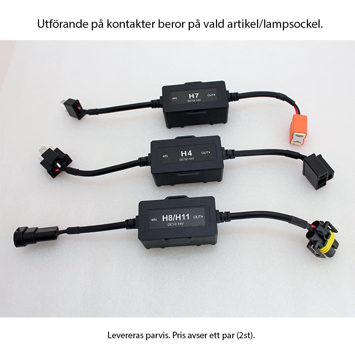 LEDIS – ON S2 Canbus – Modstand H4 – i brug | LEDIS TIL