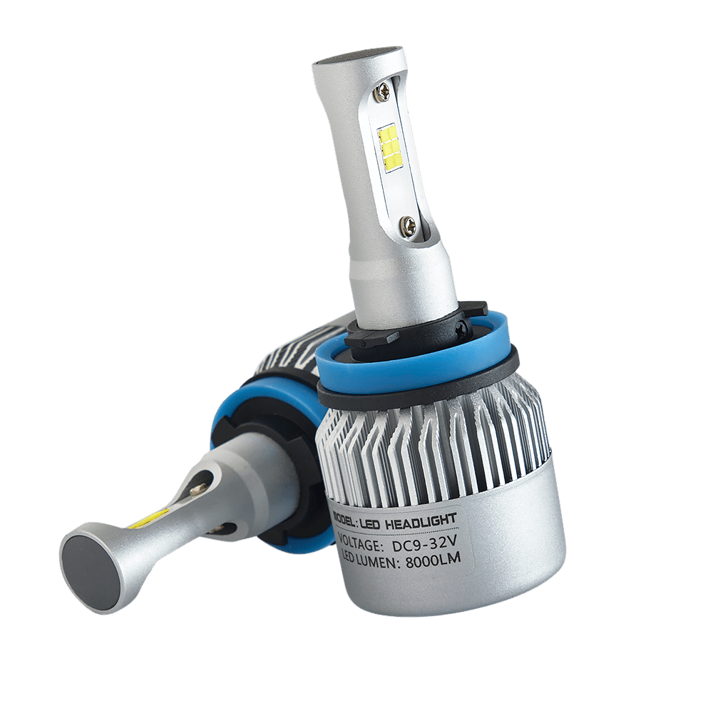 Ledis – på S2 Led Conversion H8 – H11 – produktbillede forfra | LEDIS TIL