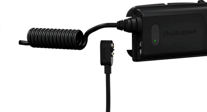 LEDLENSER H5R CORE Sort ES - produkt set fra siden | LED LINSER