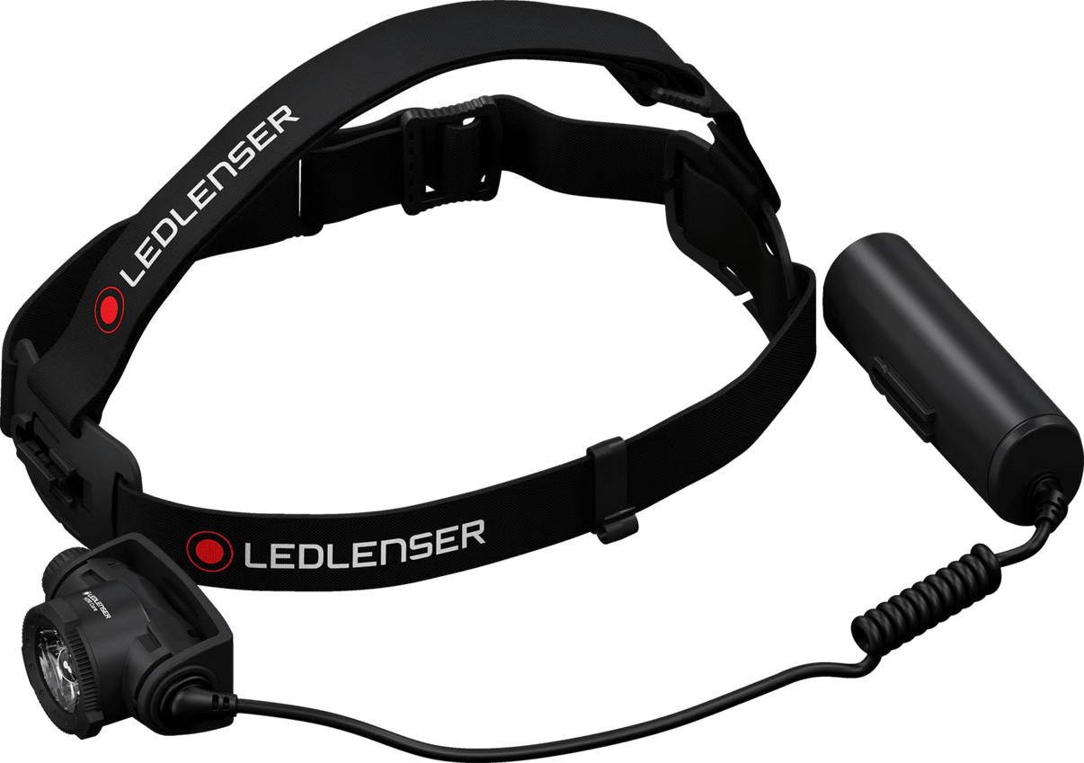 LED LENSES H7R CORE Black ES – nærbillede detaljer | LED LINSER