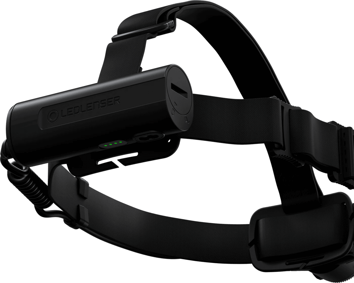 LEDLENSER H7R CORE Sort ES - produkt set fra siden | LED LINSER