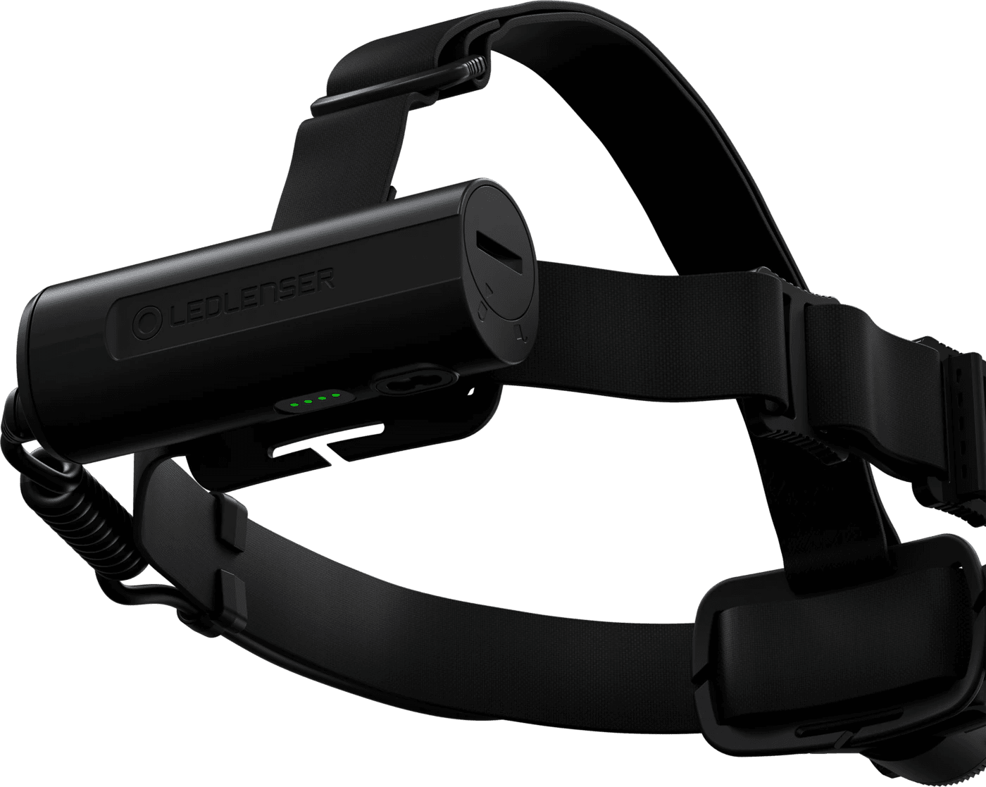 LEDLENSER H7R CORE Sort ES - produkt set fra siden | LED LINSER