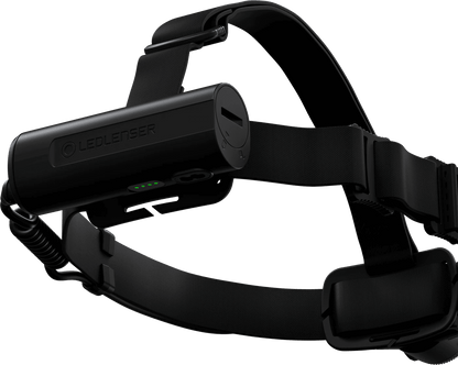 LEDLENSER H7R CORE Sort ES - produkt set fra siden | LED LINSER