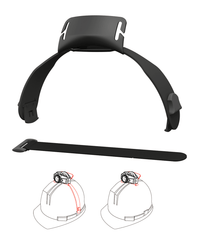 Ledlenser Hjelm Mount Top MH & iH Black ONE – Køretøjstilbehør fra LEDLENSER