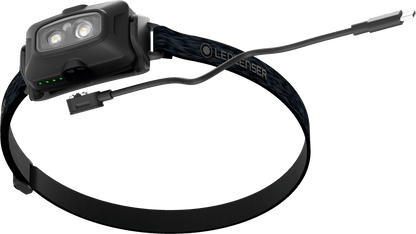 LEDLENSER HF4R CORE Sort – dimensionsspecifikation | LED LINSER