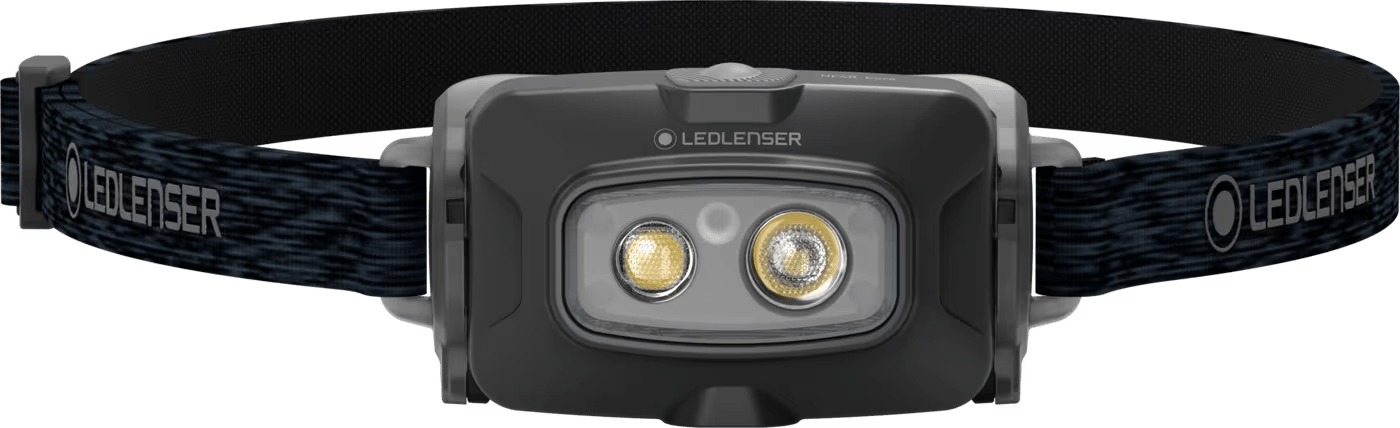 LEDLENSER HF4R CORE Sort – produktbillede forfra | LED LINSER