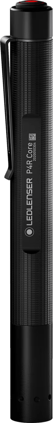 LEDLENSER P4R CORE - produkt set fra siden | LED LINSER