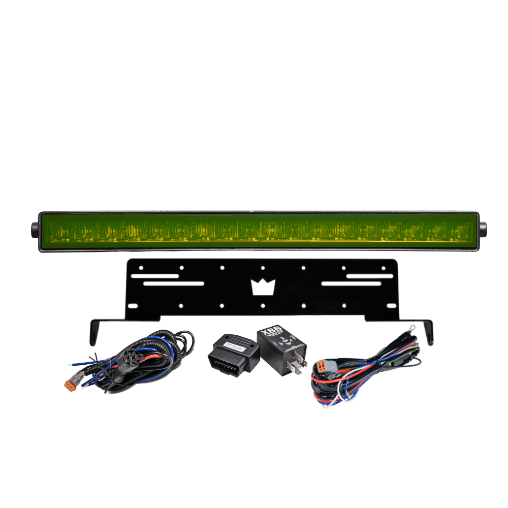 LED rampe Forsænket pakke Twilight – Gul >>CANBUS<< – 18.140 lm – 300W – LUXTAR – produktbillede forfra | LUXTAR