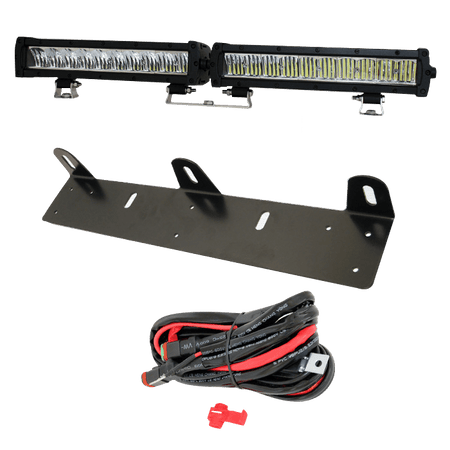 Ledramp Paket ® X10 Duo – 200W – 148,8W – 10-32V – LUXTAR – produktbillede forfra | LUXTAR