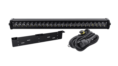 LED rampe Pakke X24 sort - 177,6 W - produktbillede forfra | LUXTAR