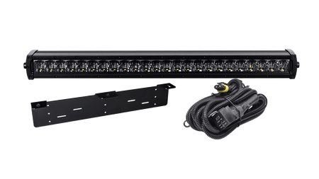 LED rampe Pakke X24 sort - 177,6 W - produktbillede forfra | LUXTAR