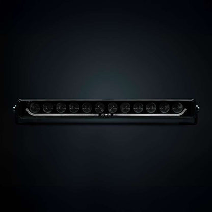LED-rampe Strands Dark Knight Identity 20" 11000 lm - emballage og indhold | Strands Lighting Division
