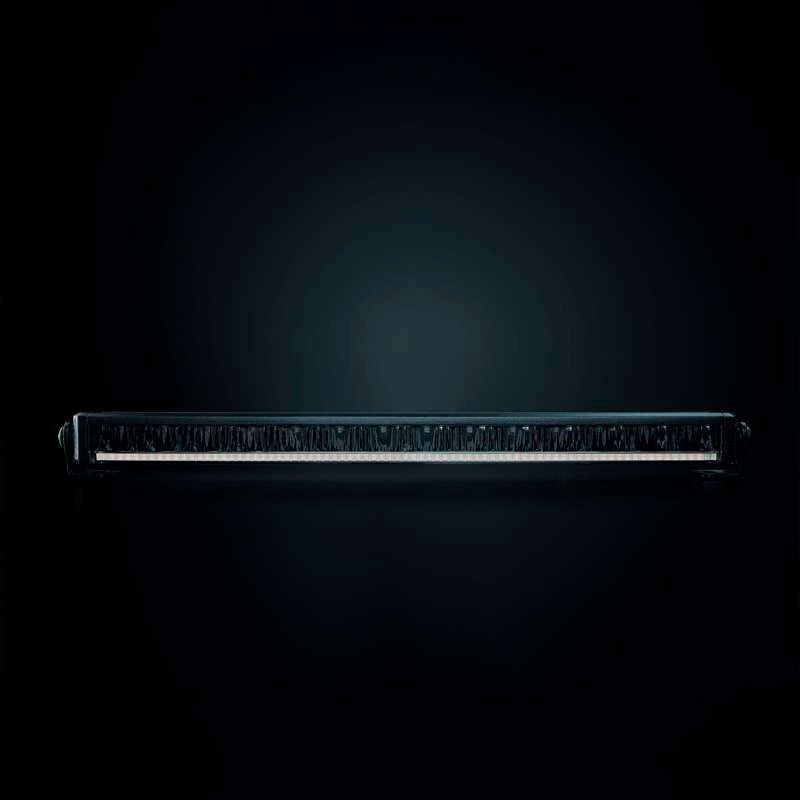 LED-rampe Strands Firefly 20" 10670 lm - rav/hvid - produkt set fra siden | Strands Lighting Division