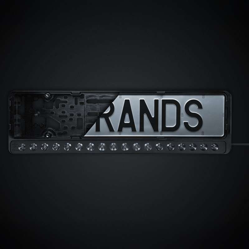 LED rampe Strands Lighting Division Nuuk E-Line Sort 20″ 8.100 lm - produkt set fra siden | Strands Lysafdeling